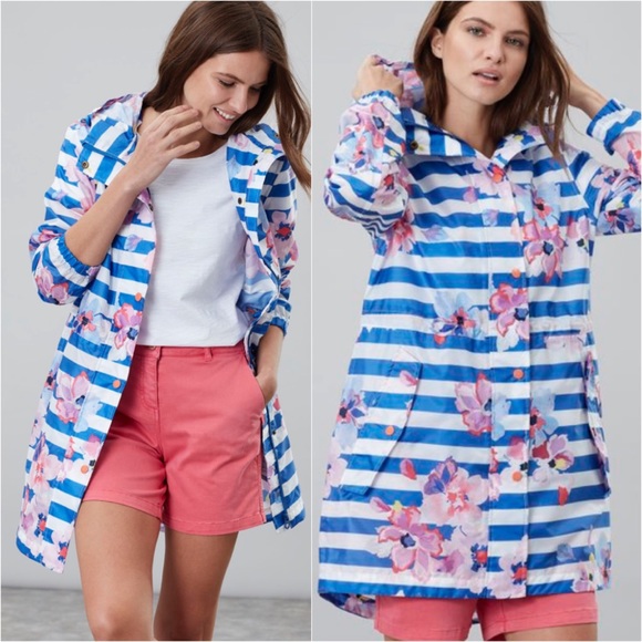 Joules Jackets & Blazers - nwt//joules go lightly waterproof pack away jacket